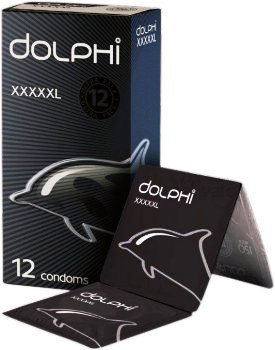 Презевативи Dolphi XXXXXL 5 XL збільшеного розміру # 12 шт.Висока якість!