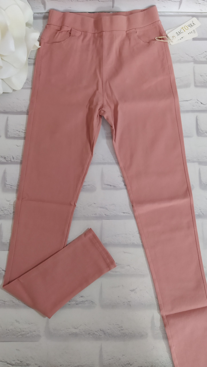 Джегінси штани жіночі р. 2XL-(48-50 р.) лосини кольорові Ластівка Залишки (909-1)