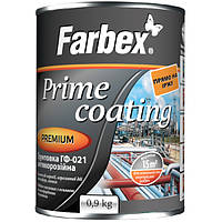 Грунтовка антикорозійна ГФ-021 Farbex біла 0,9 л