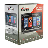 Автомагнітола DECKER DV-770A Android, DSP, GPS, WiFi, Bluetooth з камерою