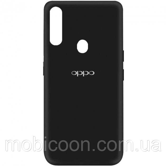 Чохол Silicone Case full для Oppo A31 Чорний