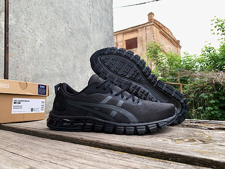 Чоловічі кросівки для бігу ASICS GEL-QUANTUM 90 1201A054-002 Black/Black ОРИГИНАЛ, фото 1