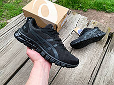 Чоловічі кросівки для бігу ASICS GEL-QUANTUM 90 1201A054-002 Black/Black ОРИГИНАЛ, фото 4