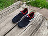 Чоловічі кросівки літні мокасини дихаючі Nike Free 3.0 Blue Red темно-сині, фото 9