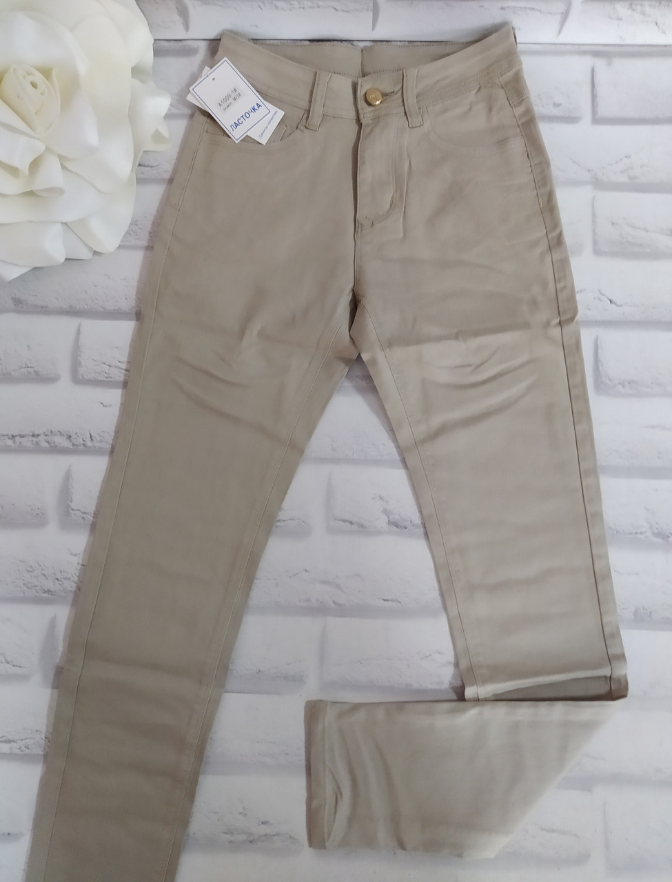 Джеггінси штани штани жіночі лосини р. 3XL-(50-52) кольорові Ластівка Залишки (1009-1), фото 1