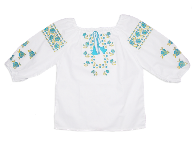 Жіноча вишиванка штапель, фото 1