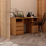 Стіл письмовий Декан-2 ш130см АБС, фото 2