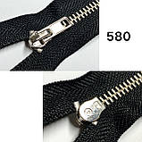 Блискавка Джинсовий Тип 4 нікель - 18 см, фото 2