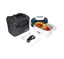 Ланч-бокс з підігрівом від 230В та 12В з термосумкою Noveen LB430