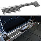 Захисна накладка на задній бампер для Suzuki Grand Vitara 2006-2018 /нерж.сталь/