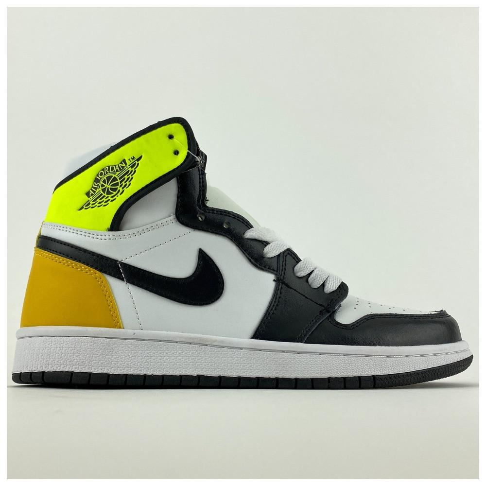 Чоловічі / жіночі кросівки Nike Air Jordan 1 High OG “Volt Gold” Retro, шкіряні кросівки найк аір джордан 1 ретро аїр
