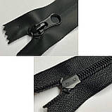 Блискавка спіраль тип 7 «Водоотталкивающая» (Water proof) 80см, фото 3