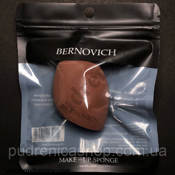 Косметичний Спонж Bernovich Dark Chocolate
