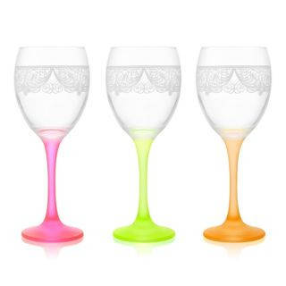 Набір келихів для вина venue sweet memories 245 мл 3 шт lav, фото 2
