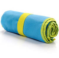 Быстросохнущее полотенце Meteor Towel M 50х90 см, из микрофибры, голубое