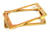 Рамки ПРЯМНІ МЕТАЛ для кришок для хамбакерів для електрогітари Fender Jackson LTD Squer Cort Yamaha золото