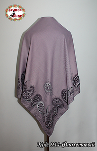 Жіноча фіолетова хустка Anemen