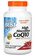 Doctor's Best High Absorption CoQ10 with BioPerine 100mg 360 veg caps