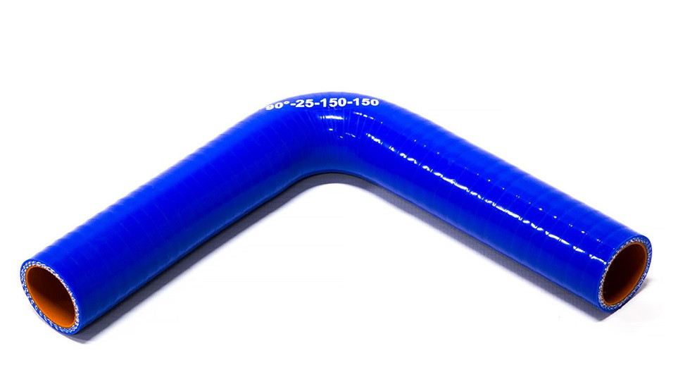 Патрубок (150 мм х 150 мм) (90` - кут) (d=25 товщ = 4 мм), фото 1