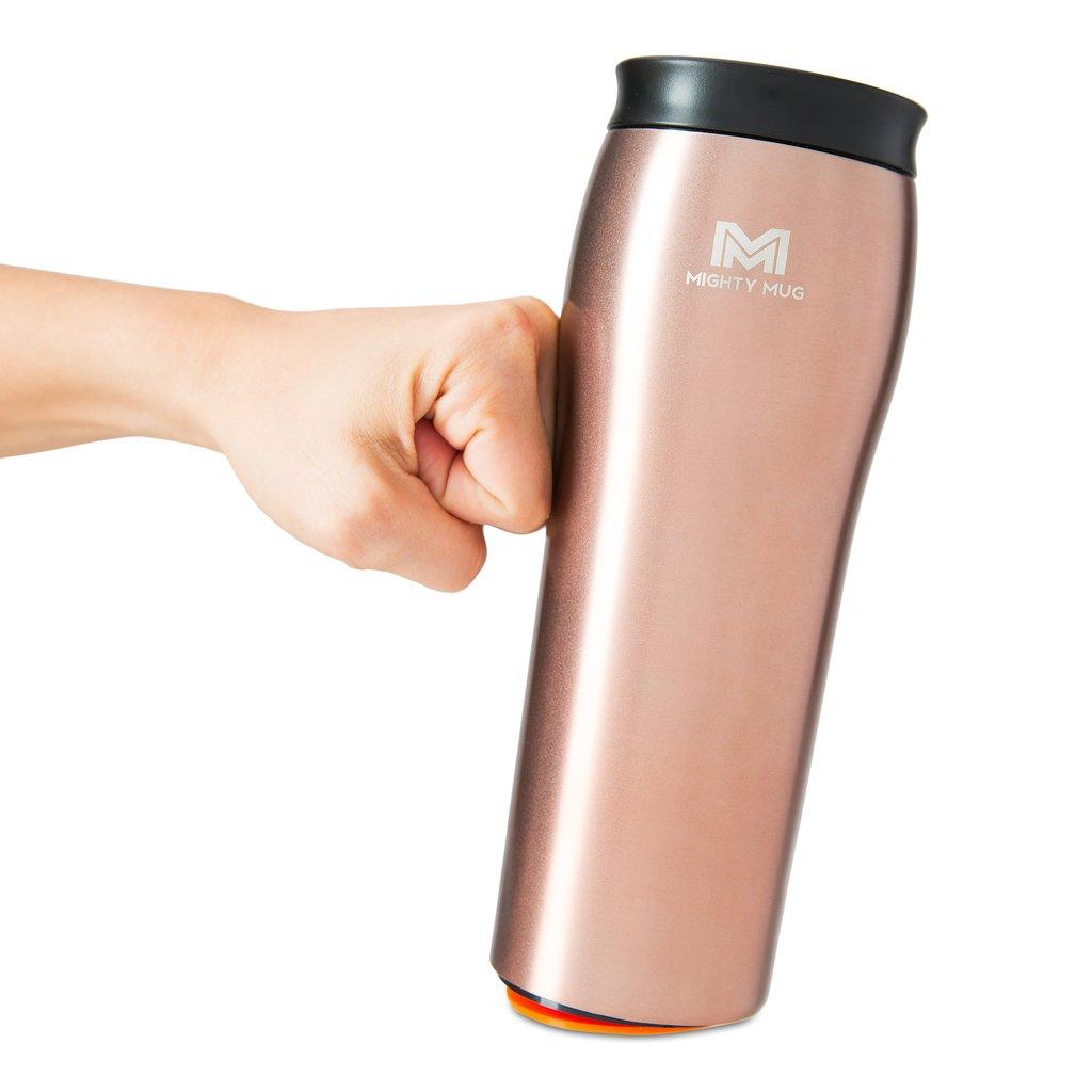 Не падающая чашка-термос Mighty Mug GO Rose Gold - фото 2 - id-p1425466777