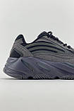 Чоловічі / жіночі Adidas Yeezy Boost 700 V2 Vanta Gray, кросівки адідас ізі буст 700 в2 ванта, фото 3