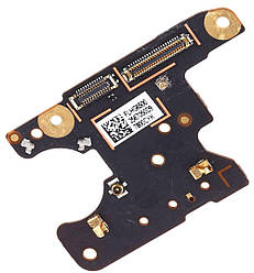 Шлейф для Google Pixel 3a (G020C, G020G, G020F) з мікрофоном, плата мікрофона, з компонентами, оригінал