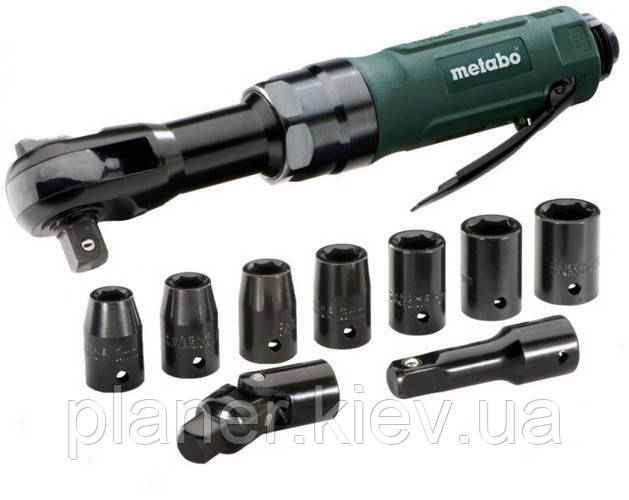 Пневматичний гайковерт Metabo DRS 68 SET з трещеткой (604119500)