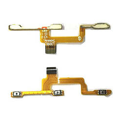 Шлейф для Motorola Moto E5 Plus XT1924, кнопки вмикання, кнопками гучності, з компонентами, оригінал