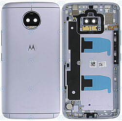 Задня панель корпусу (кришка) для Motorola Moto G5s Plus (XT1803, XT1805), зі склом камери, золотиста