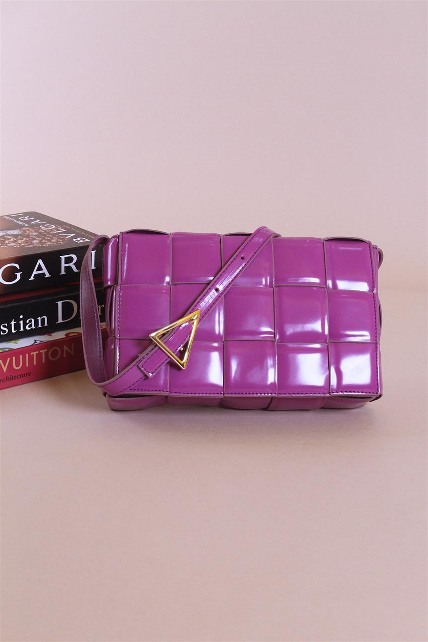 102001 Сумка еко-шкіра gloss lilac 102001 (2000000053356)