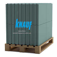 Плита гіпсова KNAUF пазогребневая 80*666*500 мм вологостійка