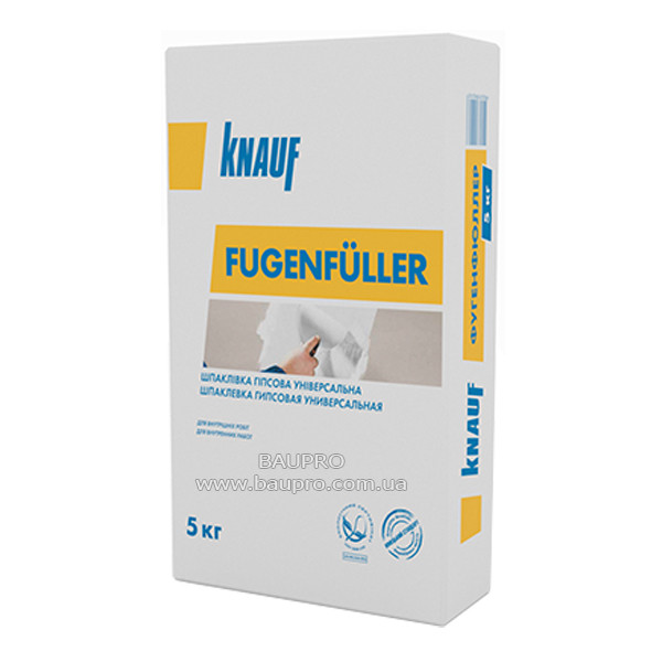 Гіпсова шпаклівка KNAUF Фугенфюллер, 5 кг