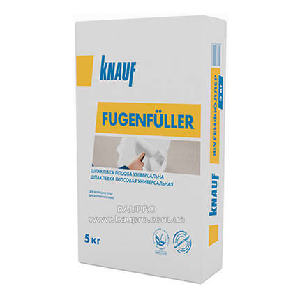 Гіпсова шпаклівка KNAUF Фугенфюллер, 5 кг, фото 2