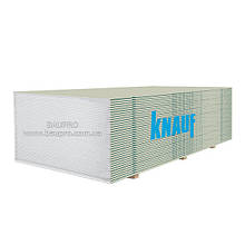 Аркуш гіпсокартонний KNAUF стіновий 12,5*1200*2500 мм (56 шт./п)