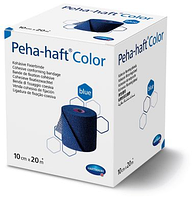 Бинт когезивний фіксуючий Peha-haft Color синій 10 см х 20м