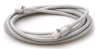 Патч-корд Atcom CAT5e RJ45 UTP 5 м Сірий