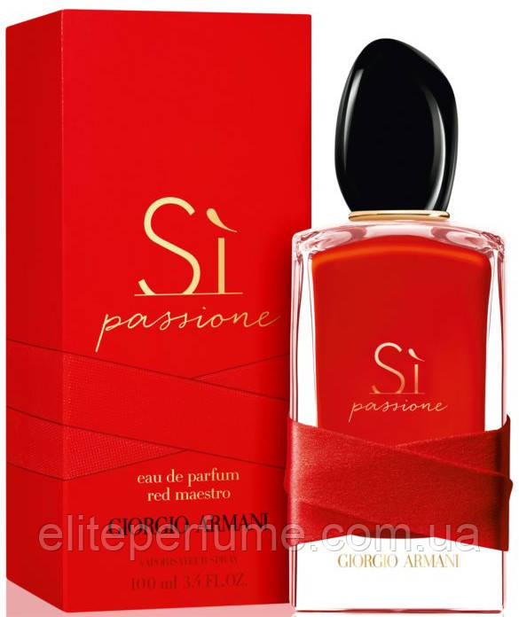 Giorgio Armani Si Passione Red Maestro 100 ml Оригінал