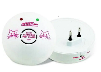 Смерть гризунам, відлякувач  щурів та мишей Aokeman Sensor Ultrasonic Pest Chaser AO - 201 (4896)