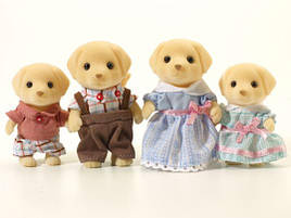 Sylvanian Families Сім'я жовтих Лабрадорів 5182