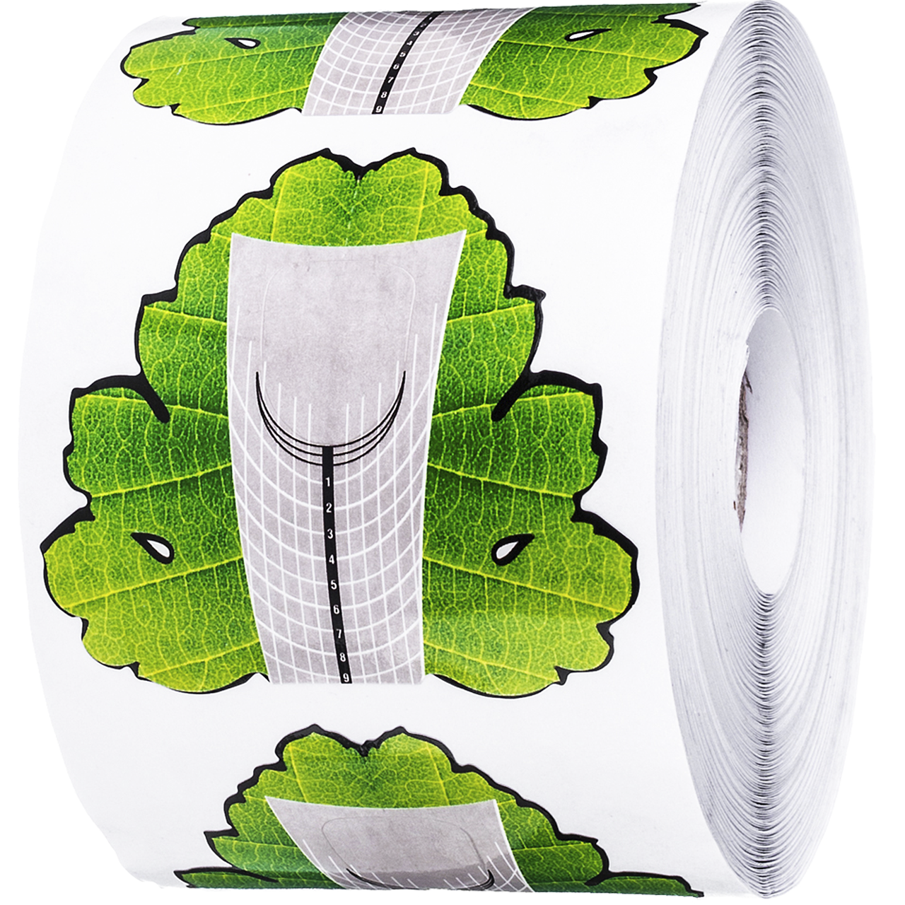 Формы для наращивания ногтей кленовый лист, 300 шт. овал