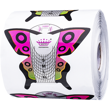 Форми для нарощування нігтів Master Professional Butterfly, 300 шт. овал, фото 1