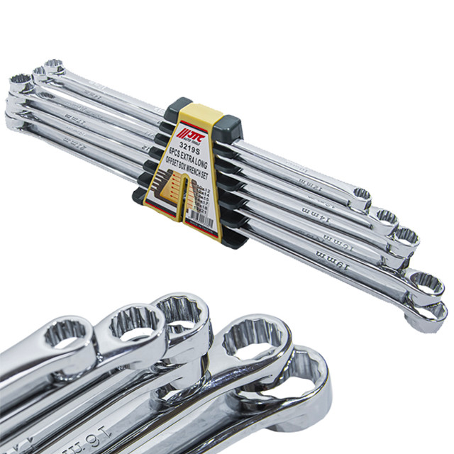 Набір накидних ключів подовжених 10-21 мм 6 шт. 3219S JTC