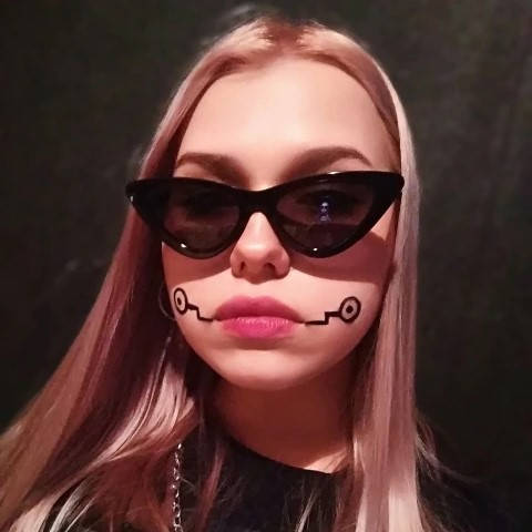 Жіночі окуляри котячий очей від сонця UV400 (арт. 9788/3) Чорний, фото 1