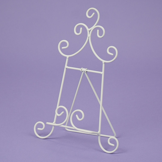 Підставка - держитель для книг, білий 28 см. (2011-010)