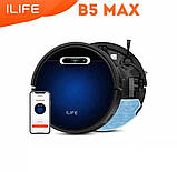 Бездротовий робот-пилосос iLife B5 Max Wi-Fi 2000pa 600мл 2 в 1, фото 3