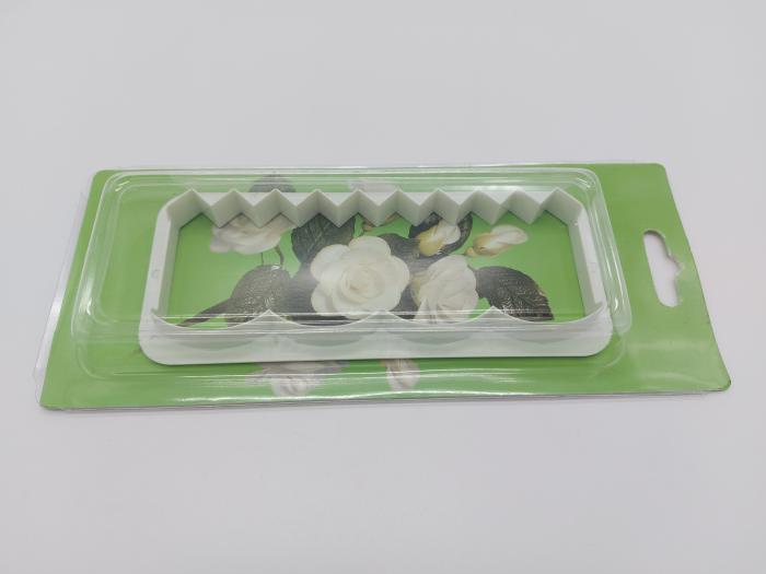 Вырубка кондитерская для мастики оборки теста и торта пластиковая Каттер для кондитера 14 * 5 см - фото 3 - id-p438594183