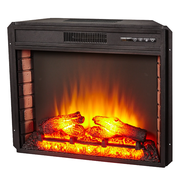 Електрокамін ArtiFlame AF-28S, імітація звуку горіння дров, 1,8 кВт до 30 кв. м
