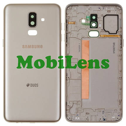 Samsung J810, J800, Galaxy J8 (2018) Задня кришка золотиста, фото 1
