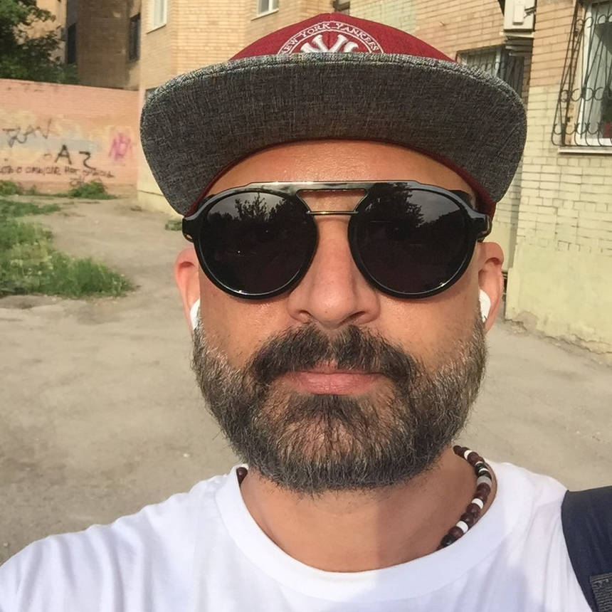 Окуляри в стилі стімпанк сонцезахисні з м'якими шорами UV400 (арт. KD97044/2) чорний, фото 1