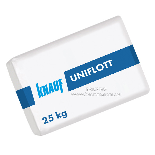Шпаклівка KNAUF Уніфлот гіпсова, 25 кг
